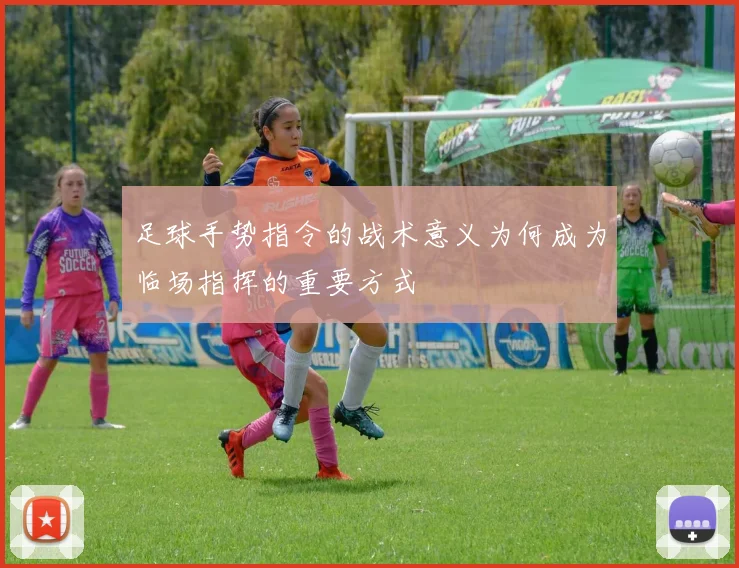 足球手势指令的战术意义为何成为临场指挥的重要方式